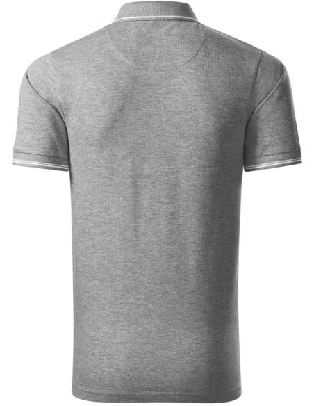 Polokošeľa pánska Perfection plain 251 tmavosivý melír