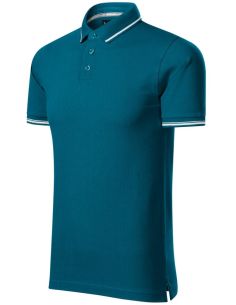 Polokošeľa pánska Perfection plain 251 petrol blue