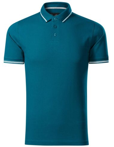 Polokošeľa pánska Perfection plain 251 petrol blue