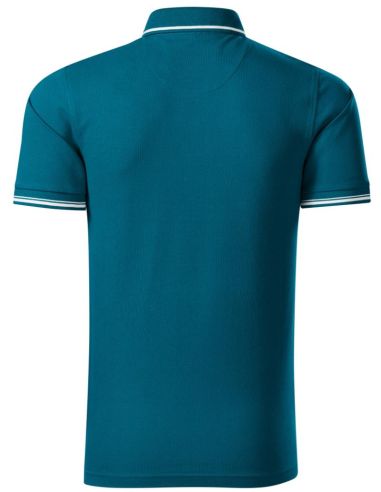 Polokošeľa pánska Perfection plain 251 petrol blue