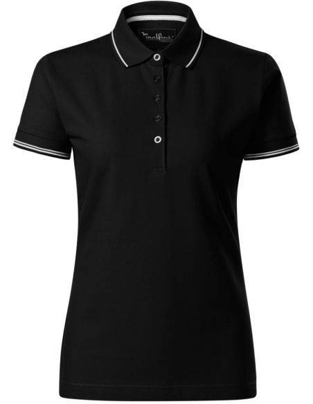 Polokošeľa dámska Perfection plain 253 čierna