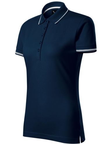 Polokošeľa dámska Perfection plain 253 tmavomodrá