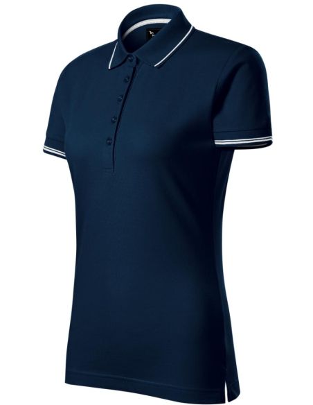 Polokošeľa dámska Perfection plain 253 tmavomodrá