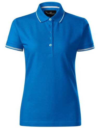 Polokošeľa dámska Perfection plain 253 snorkel blue