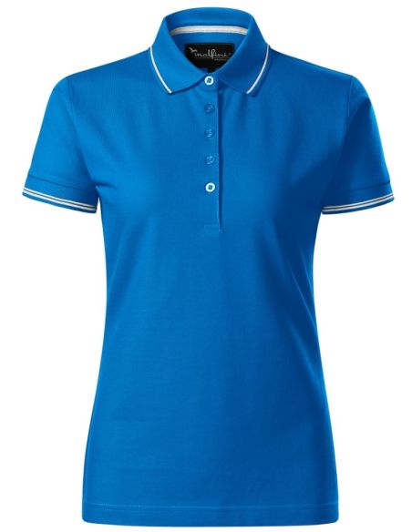 Polokošeľa dámska Perfection plain 253 snorkel blue