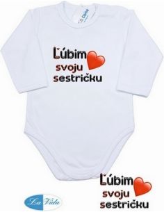 ľúbim svoju sestričku