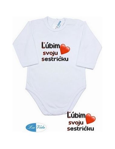 ľúbim svoju sestričku