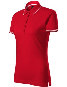 Polokošeľa dámska Perfection plain 253 formula red
