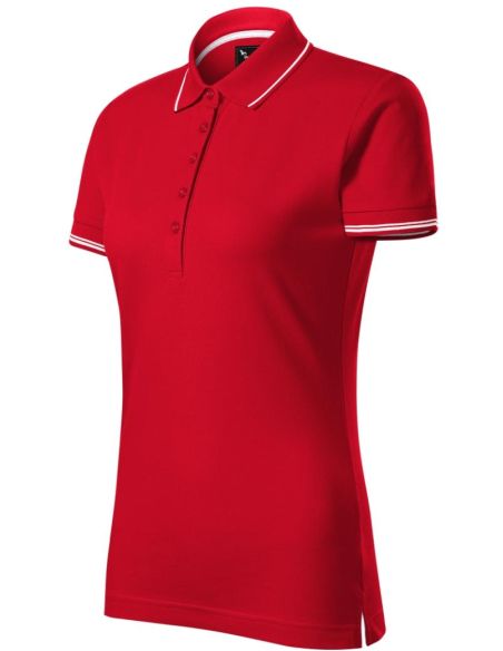 Polokošeľa dámska Perfection plain 253 formula red