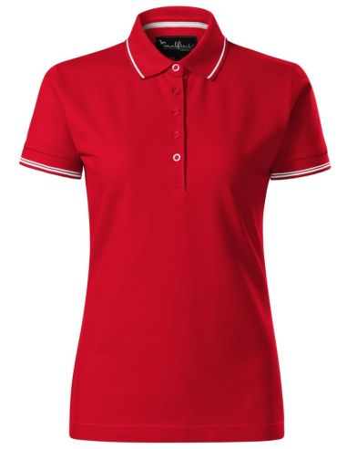 Polokošeľa dámska Perfection plain 253 formula red