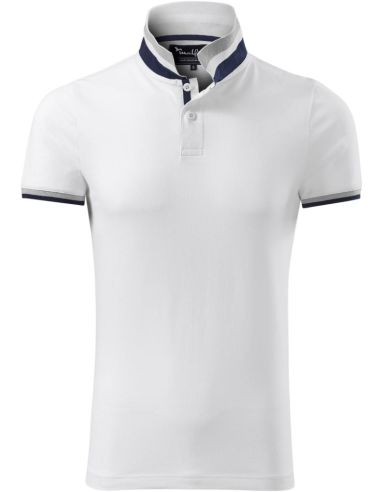 Polokošeľa pánska Collar Up 256 biela