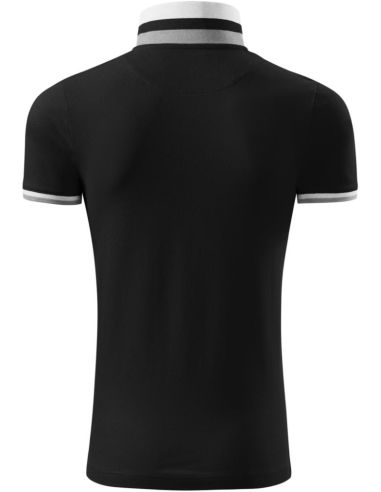 Polokošeľa pánska Collar Up 256 čierna