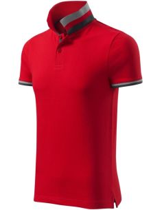 Polokošeľa pánska Collar Up 256 formula red