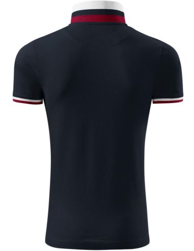 Polokošeľa pánska Collar Up 256 dark navy