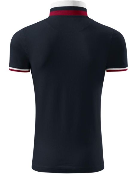 Polokošeľa pánska Collar Up 256 dark navy