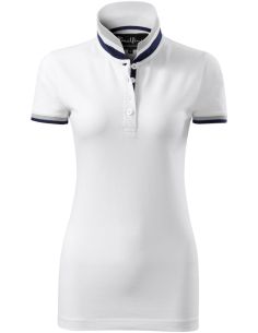 Polokošeľa dámska Collar Up 257 biela 2