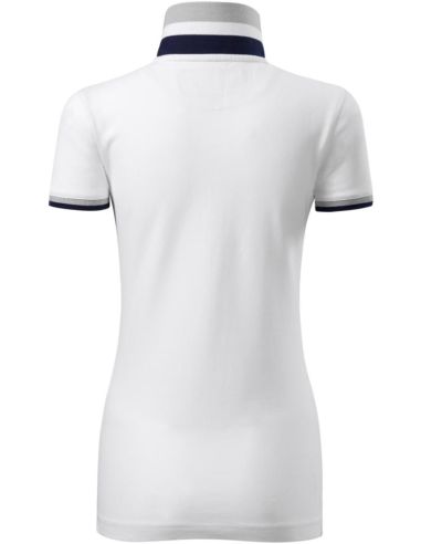 Polokošeľa dámska Collar Up 257 biela