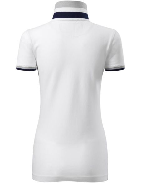 Polokošeľa dámska Collar Up 257 biela