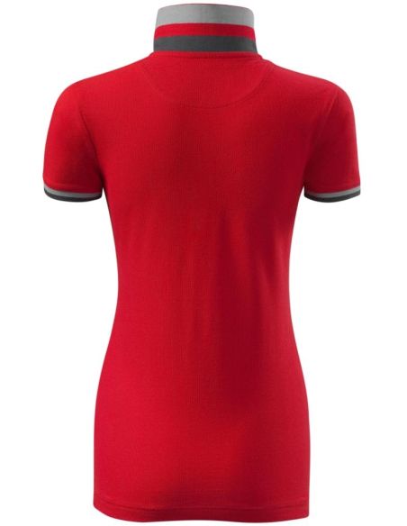 Polokošeľa dámska Collar Up 257 formula red