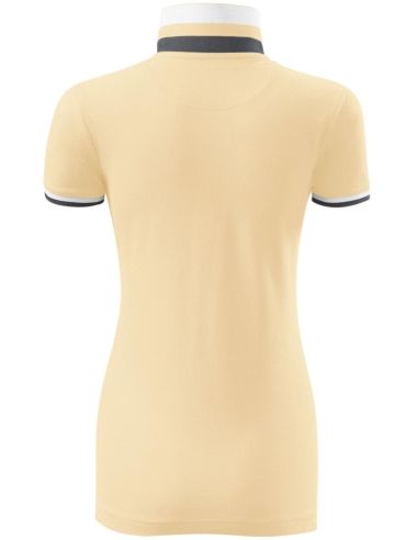 Polokošeľa dámska Collar Up 257 bourbon vanilla