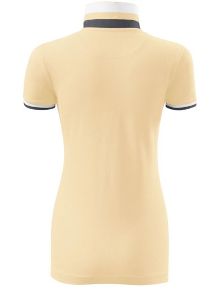 Polokošeľa dámska Collar Up 257 bourbon vanilla