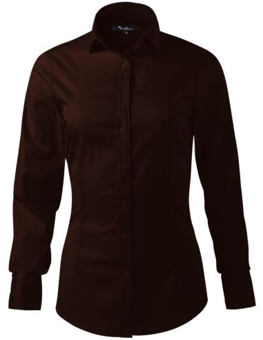 Košeľa dámska Dynamic 263 kávová