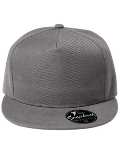Čiapka unisex Rap 5P 301 starostrieborná 2