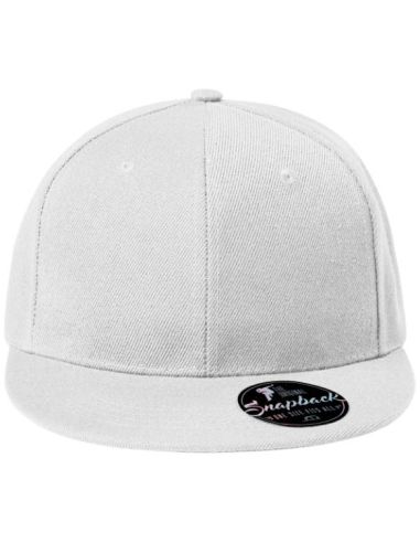 Čiapka unisex Rap 6P 302 biela