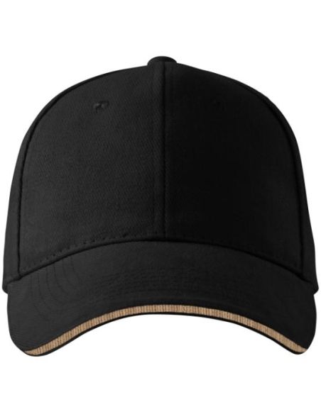 Čiapka unisex Sandwich 6P 306 čierna