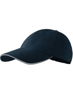 Čiapka unisex Sandwich 6P 306 tmavomodrá