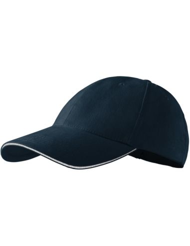 Čiapka unisex Sandwich 6P 306 tmavomodrá