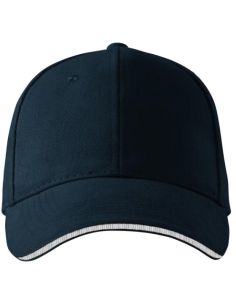 Čiapka unisex Sandwich 6P 306 tmavomodrá 2