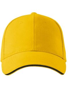 Čiapka unisex Sandwich 6P 306 žltá 2