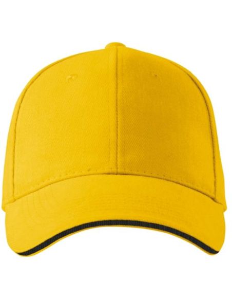 Čiapka unisex Sandwich 6P 306 žltá