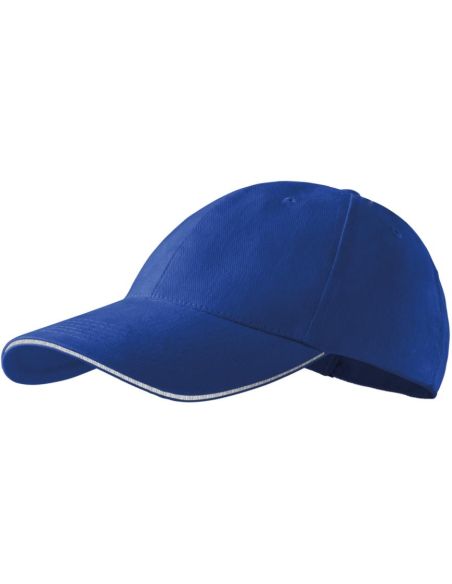 Čiapka unisex Sandwich 6P 306 kráľovská modrá
