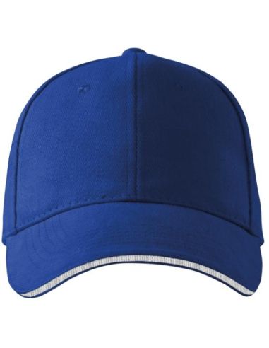 Čiapka unisex Sandwich 6P 306 kráľovská modrá
