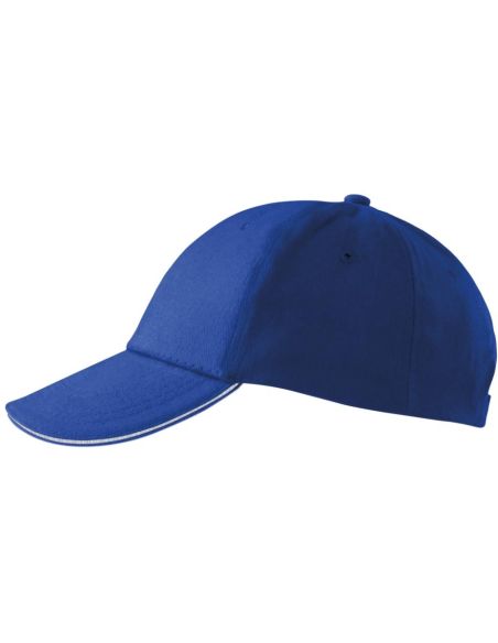 Čiapka unisex Sandwich 6P 306 kráľovská modrá