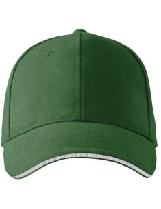 Čiapka unisex Sandwich 6P 306 fľaškovozelená 2