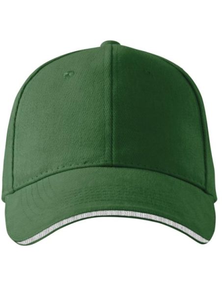 Čiapka unisex Sandwich 6P 306 fľaškovozelená