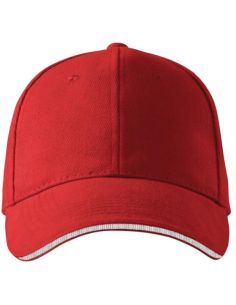 Čiapka unisex Sandwich 6P 306 červená 2