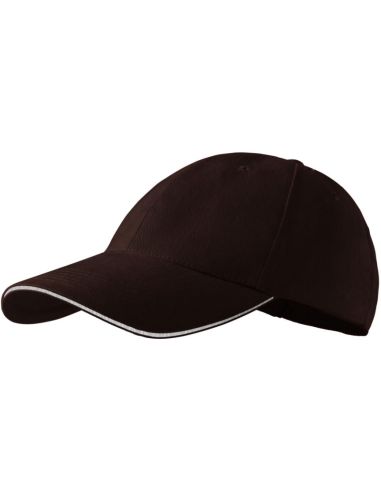 Čiapka unisex Sandwich 6P 306 kávová