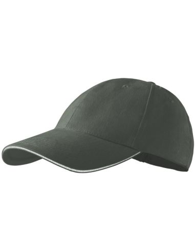 Čiapka unisex Sandwich 6P 306 tmavá bridlica