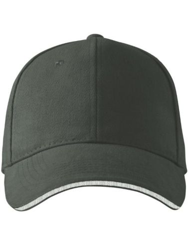 Čiapka unisex Sandwich 6P 306 tmavá bridlica