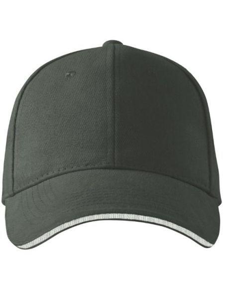 Čiapka unisex Sandwich 6P 306 tmavá bridlica