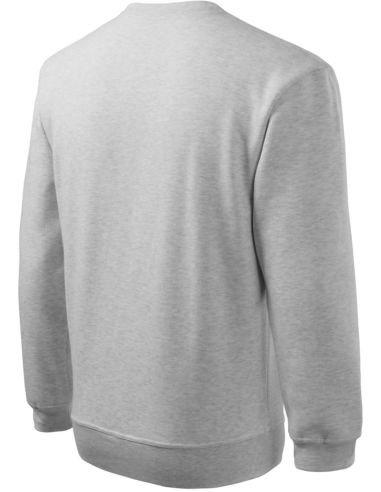 Mikina pánska/detská Essential 406 svetlosivý melír