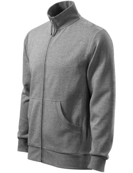 Mikina pánska Adventure 407 tmavosivý melír