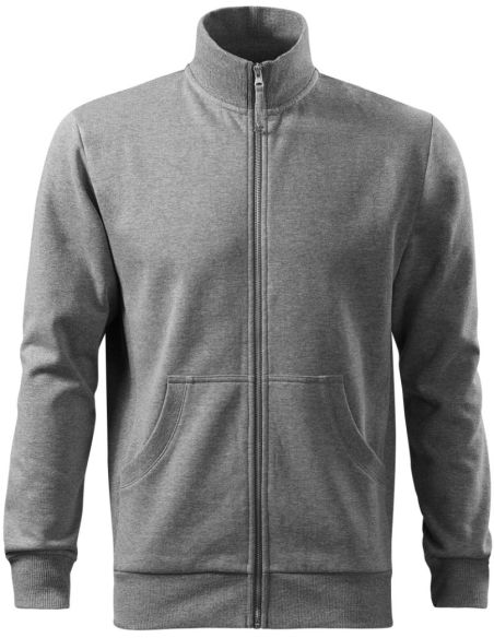 Mikina pánska Adventure 407 tmavosivý melír