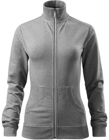 Mikina dámska Viva 409 tmavosivý melír