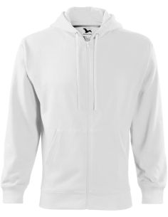 Mikina pánska Trendy Zipper 410 biela 2