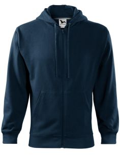 Mikina pánska Trendy Zipper 410 tmavomodrá 2